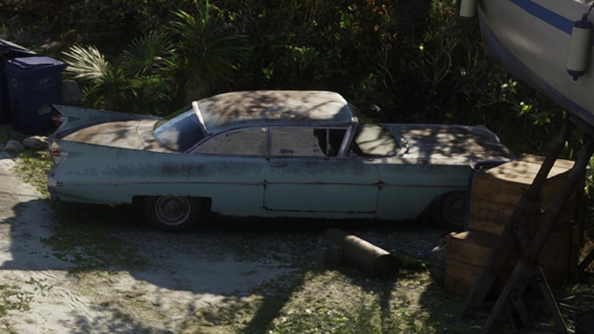 1959 Cadillac-inspired car