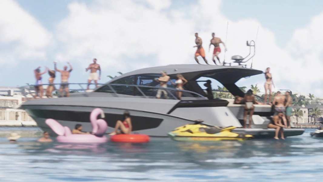 Azimut Atlantis 45-inspired yacht