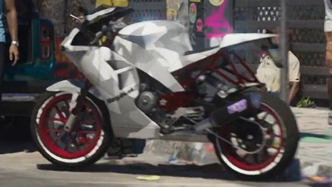 Carbon RS stock motorcycle