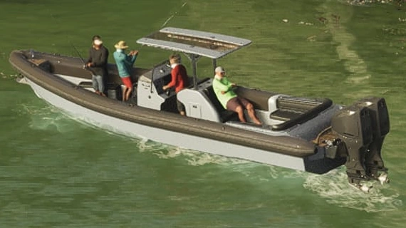 Highfield Sport 900-inspired boat
