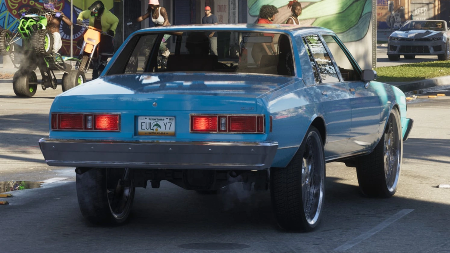 Impaler LX donked-out car
