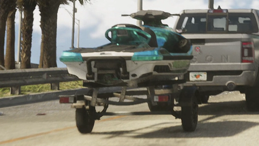 Jet ski trailer