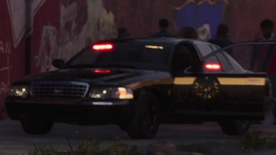 Vapid ghost police car